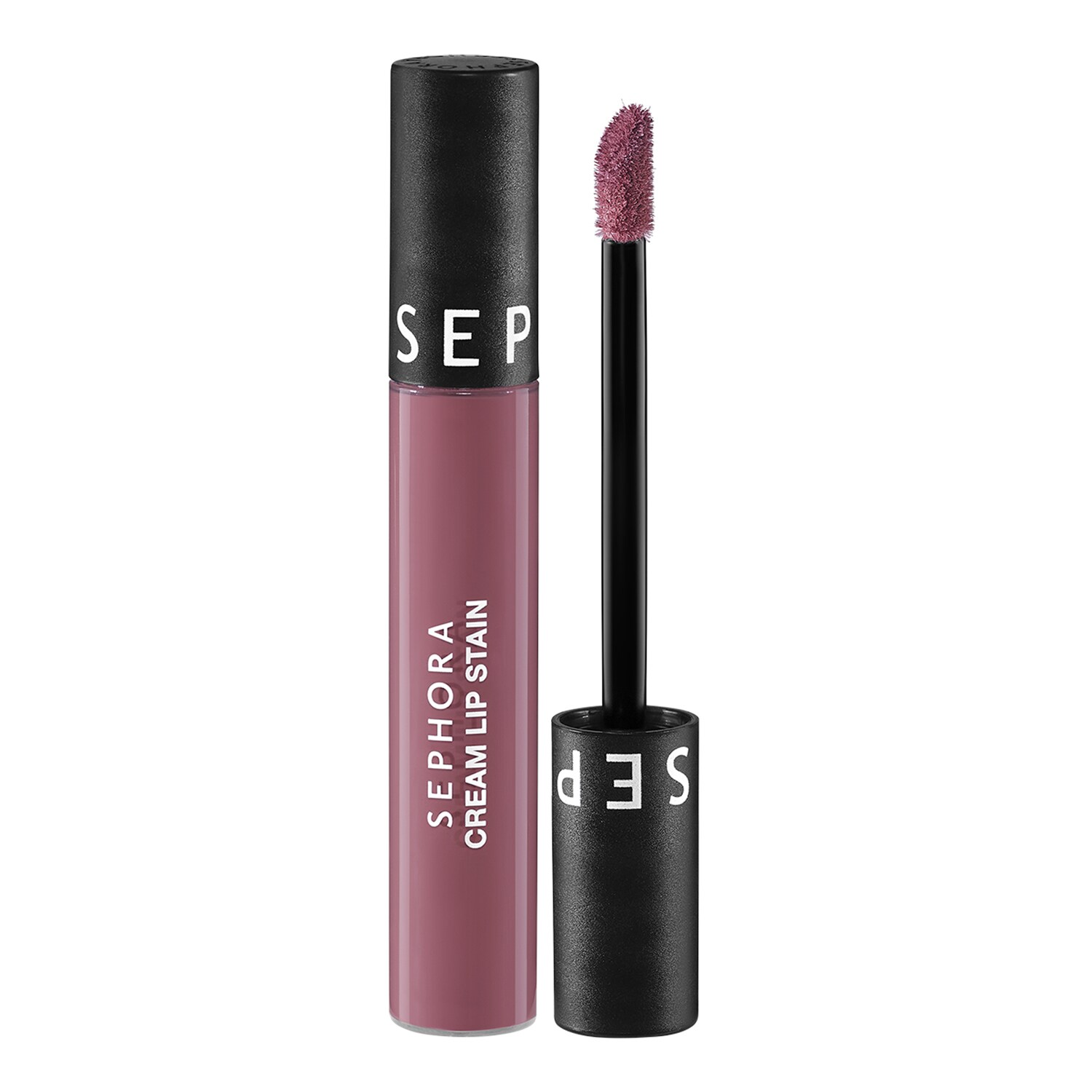 

Жидкая матовая помада Cream Lip Stain - Samtiger kussechter Lippenstift Sephora Collection, 06 Pink Soufflé (5 ml)