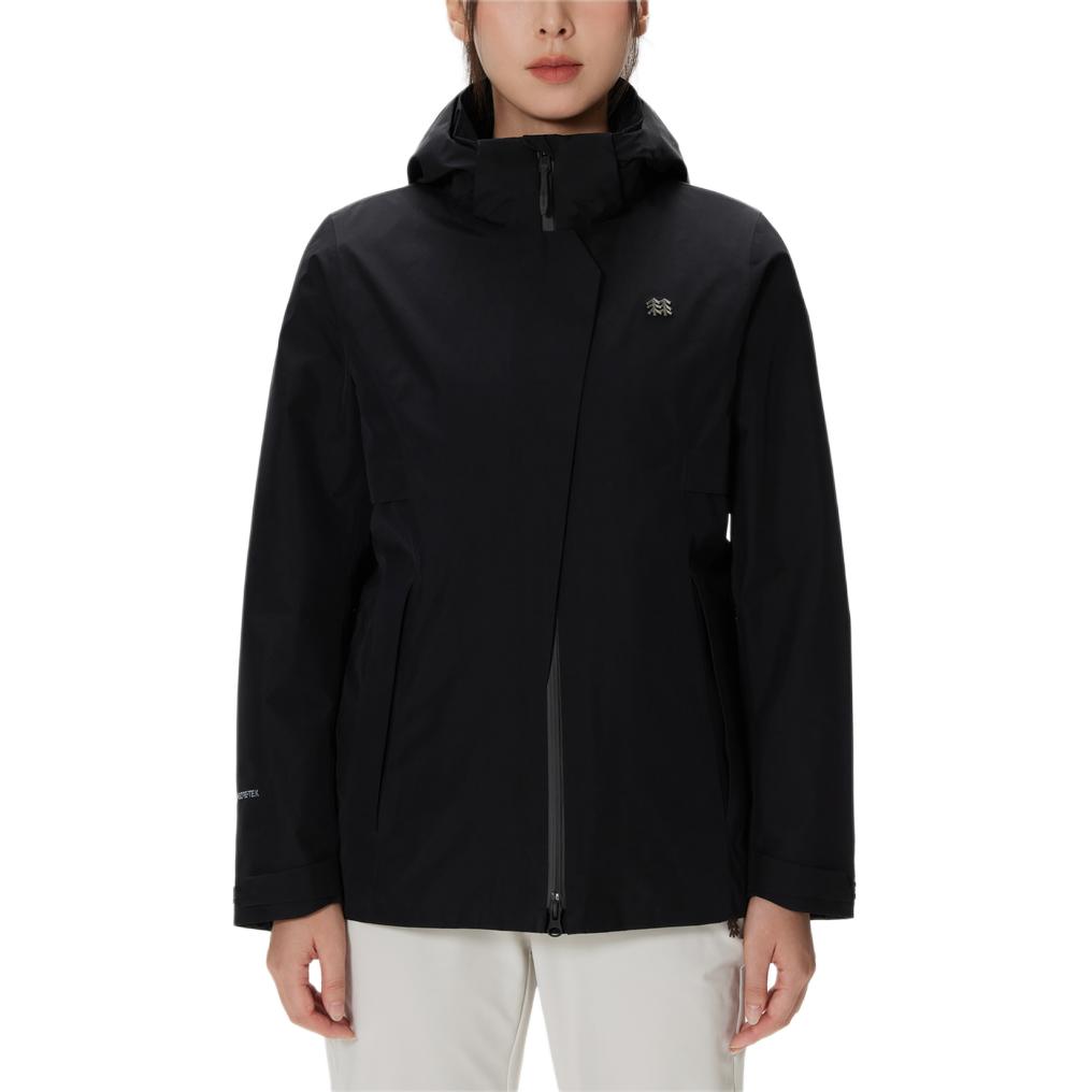 

Женская ветровка непромокаемая ветронепроницаемая износостойкая легкая KOLON SPORT, черный