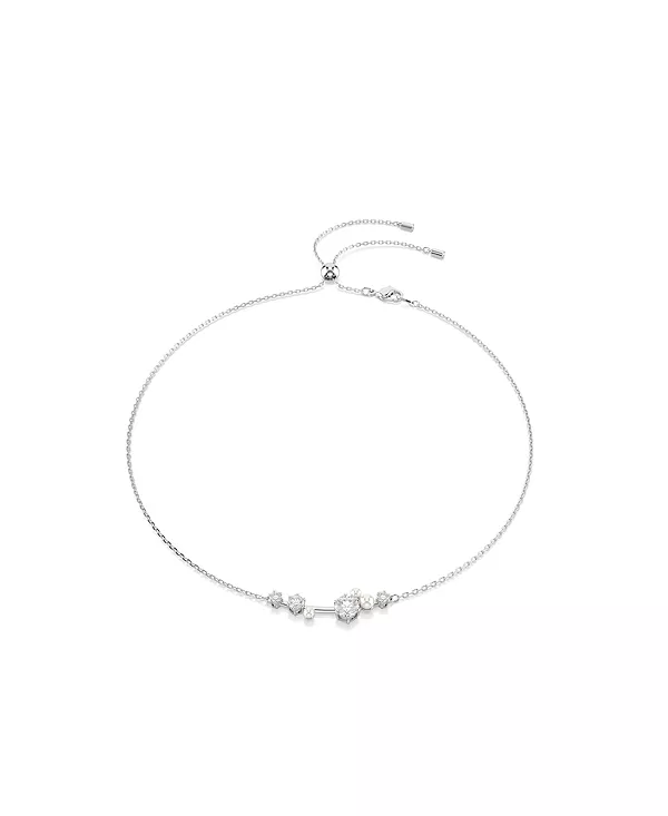 

Ожерелье Constella с круглыми огранками и белым родиевым покрытием Swarovski, white