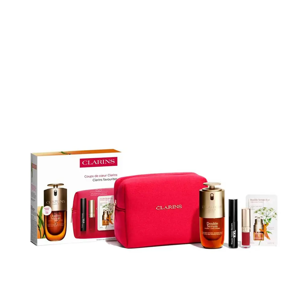 

Сыворотка для лица Double serum estuche Clarins, 4 шт.