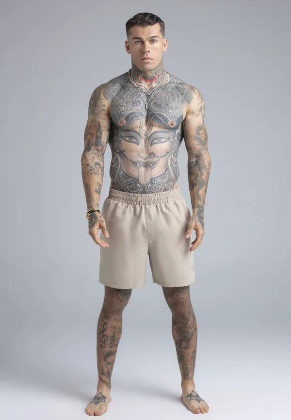 

Комплект из 2 плавательных шорт Siksilk, Black Beige, Черный, Комплект из 2 плавательных шорт Siksilk, Black Beige