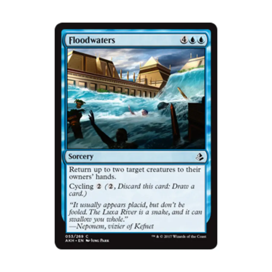 

CCG Паводковые воды (С), MTG - Amonkhet