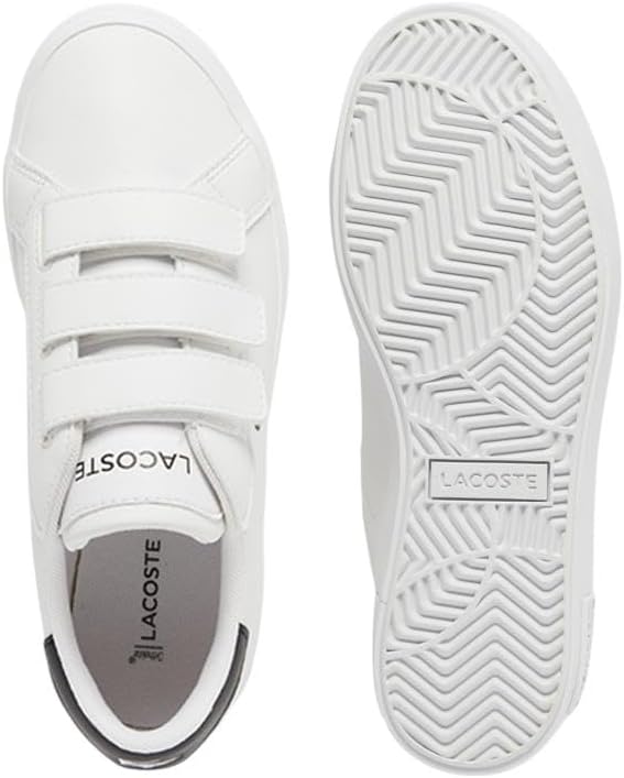 Кроссовки Lacoste Powercourt для мальчиков, Little Kid (4-8 Years) Eclipse Blue/Cork 1.0 — фото 4