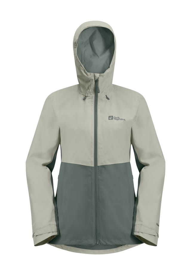 

Куртка-Дождевик Core "weiltal" texapore дышащая Jack Wolfskin, цвет mint leaf