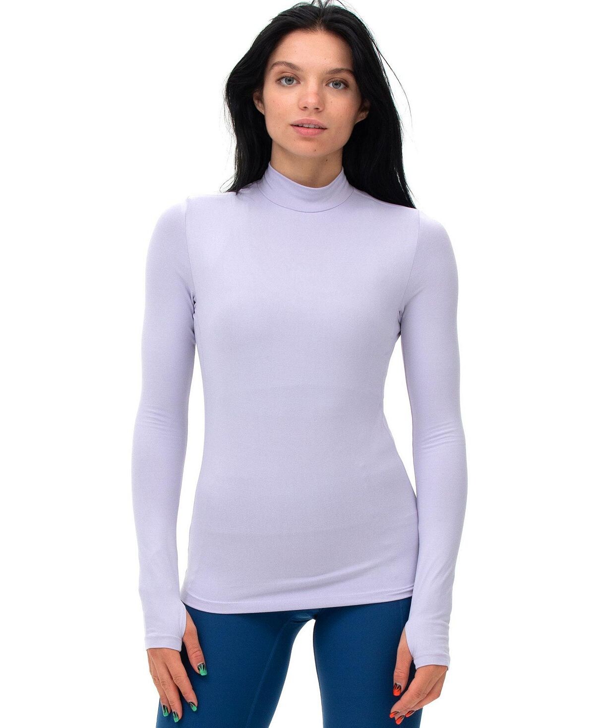 

Женский топ Cosy Mock Neck с длинными рукавами Rebody Active