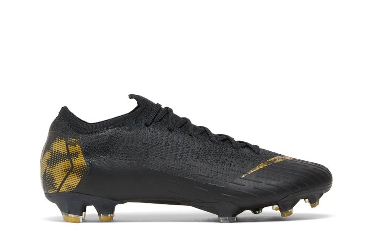 

Кроссовки Nike Vapor 12 Elite FG 'Black Gold', черный