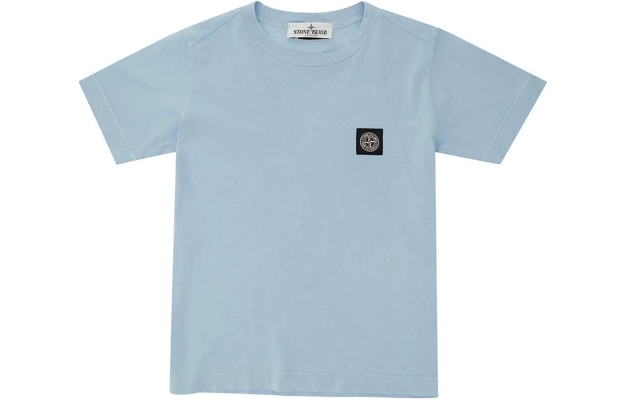 

STONE ISLAND Детская футболка, цвет Blue