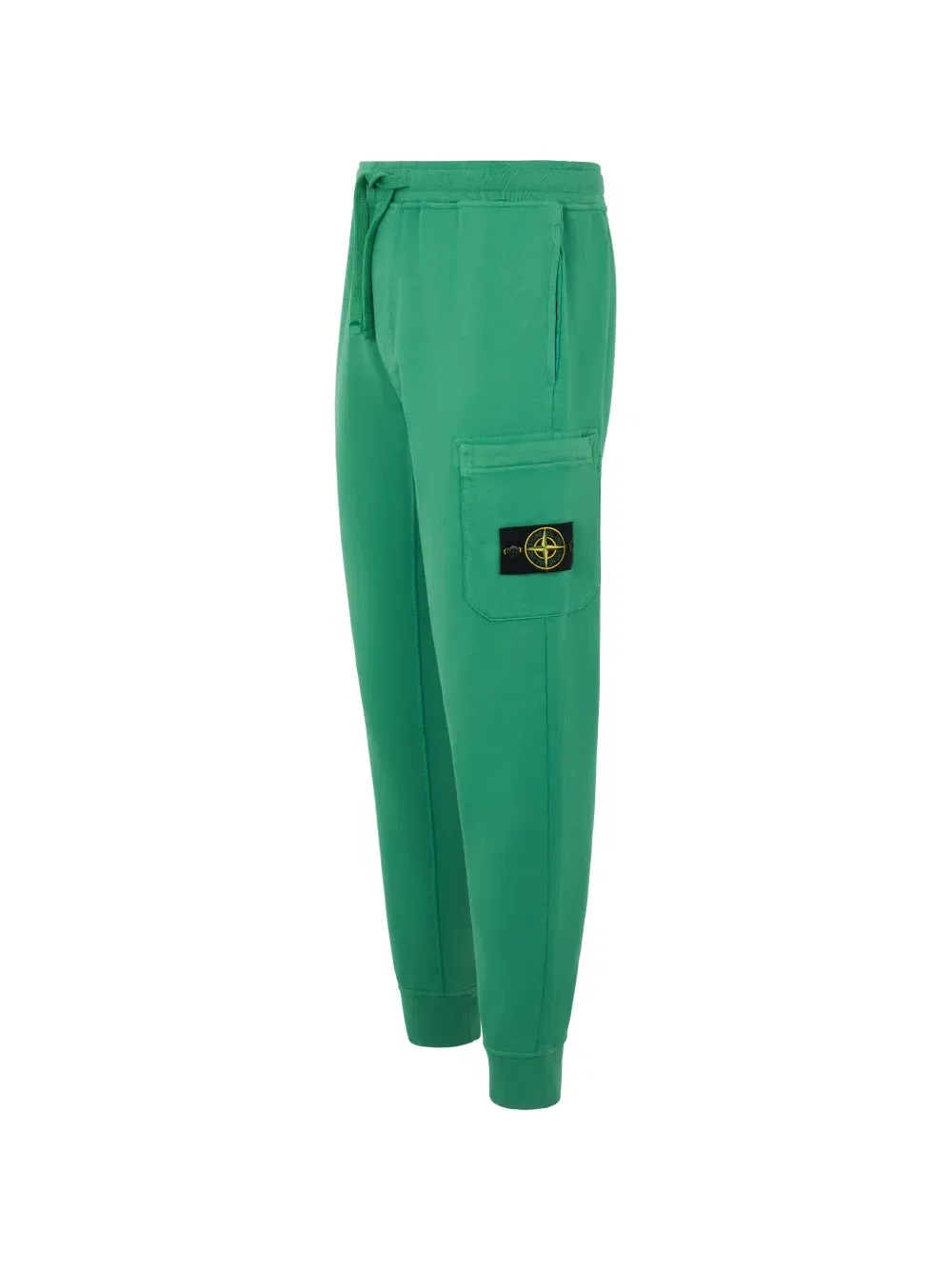 Спортивные брюки с нашивкой-логотипом Stone Island, зеленый — фото 3