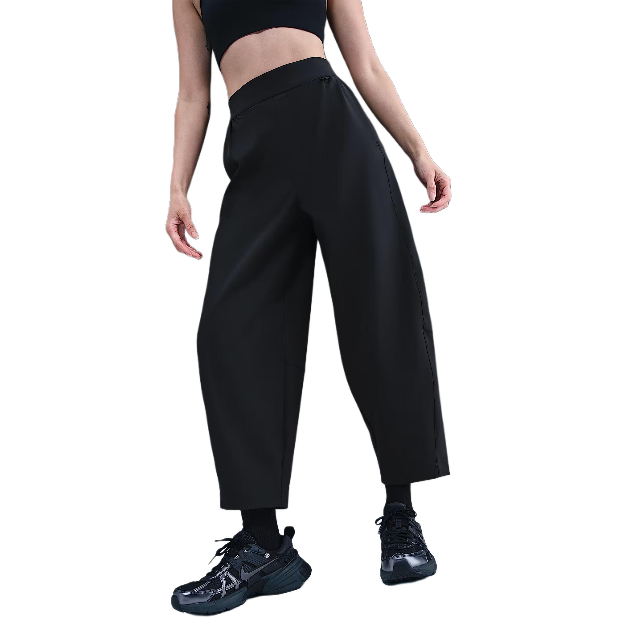 Женские повседневные брюки dri fit ss25 Nike, черный/серый — фото 3