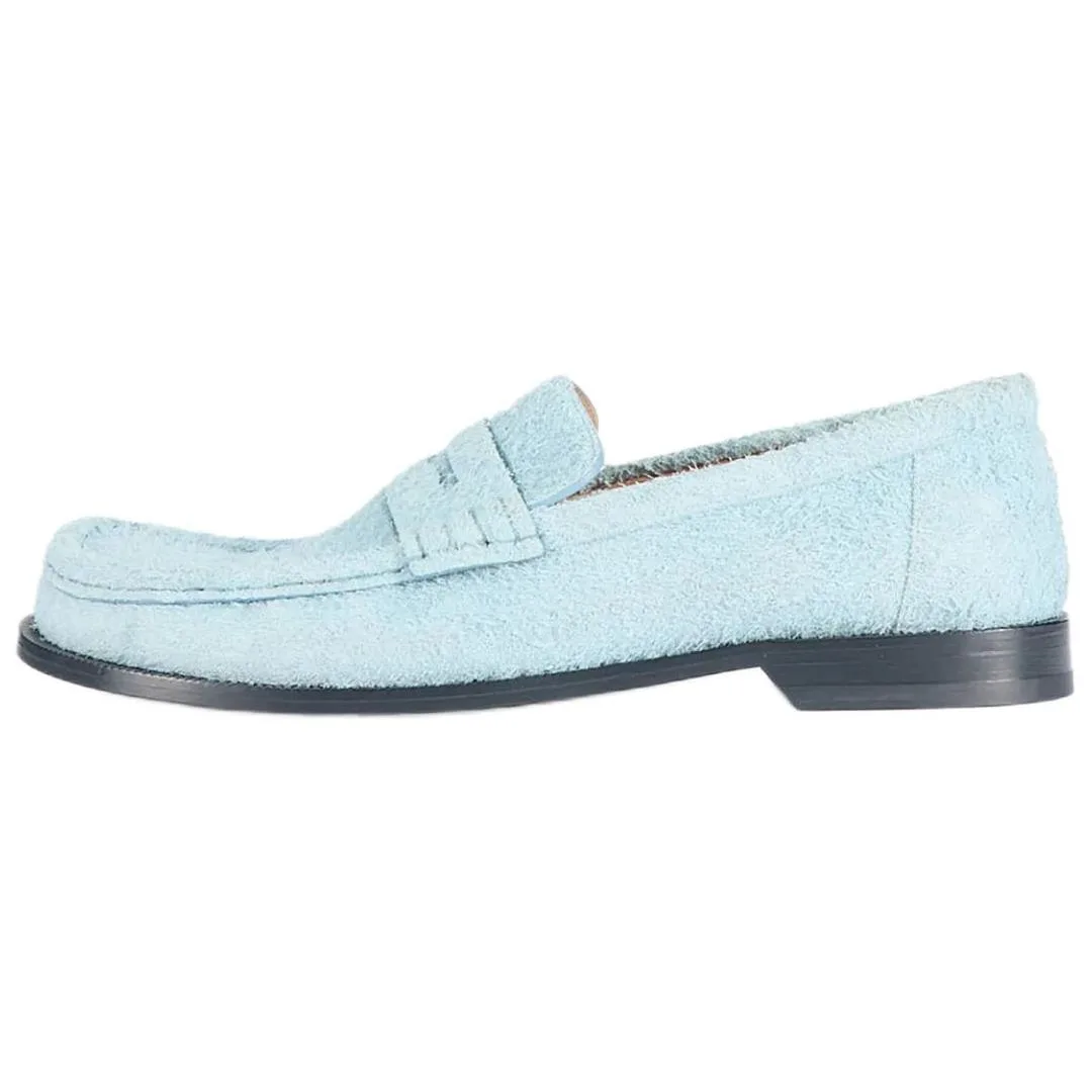 LOEWE Campo Suede Loafers мужские Blue