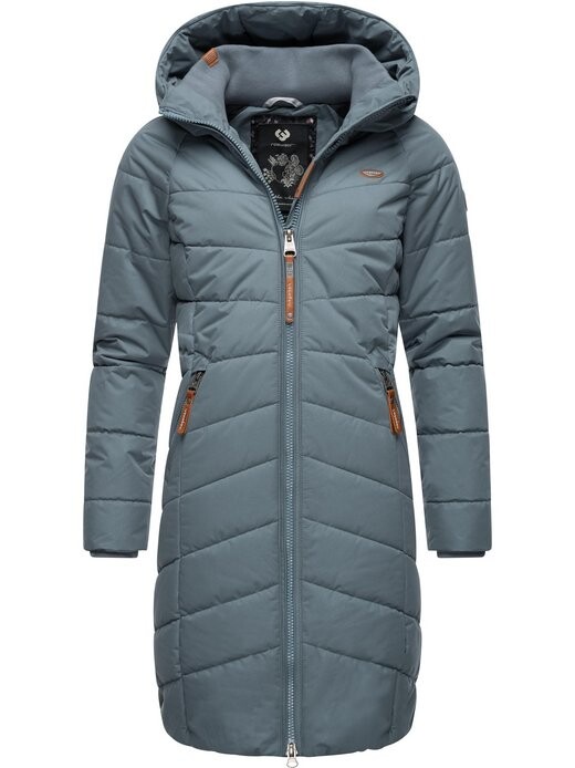 

Стеганое пальто dizzie Ragwear, серый
