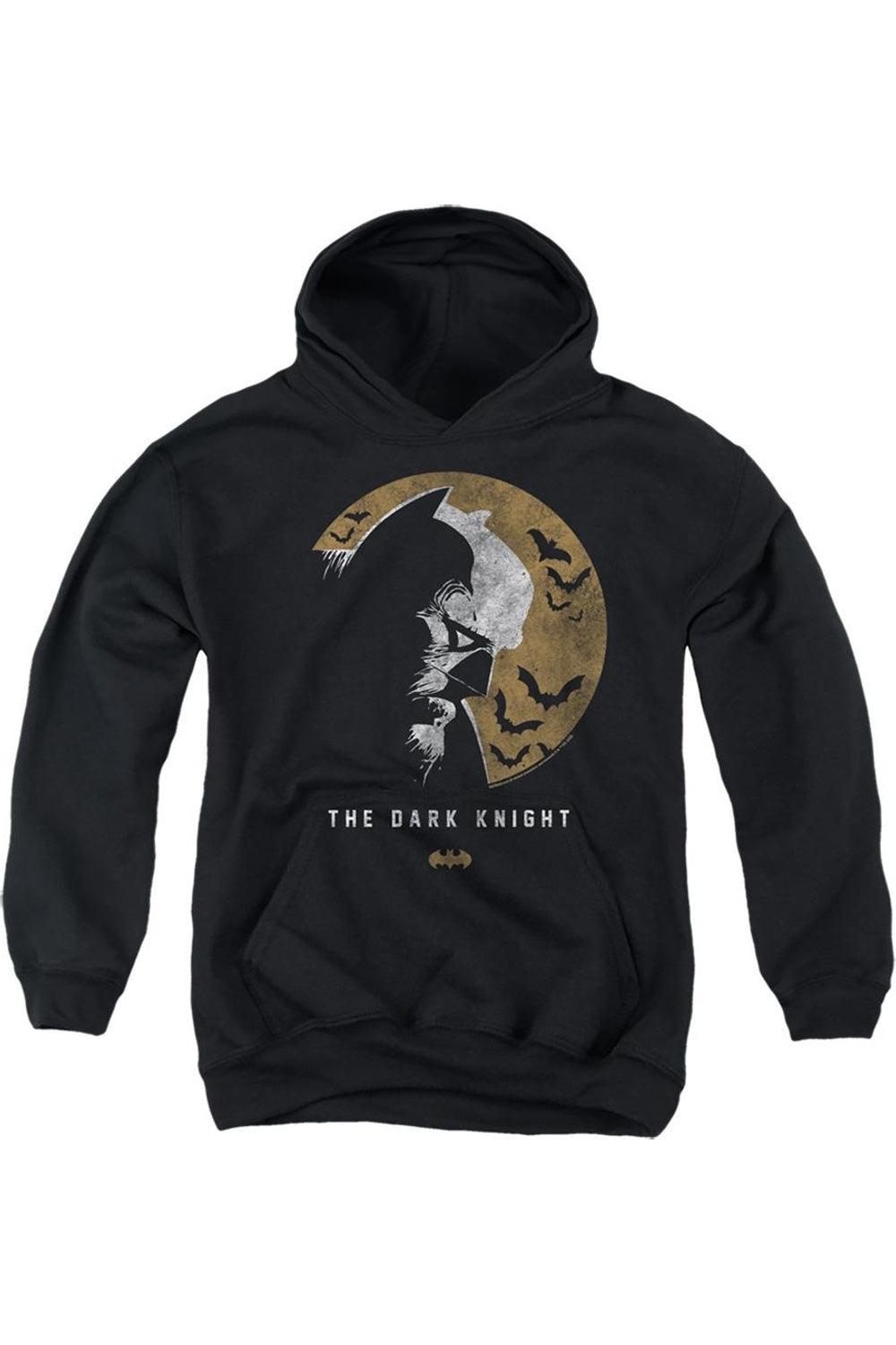 

Батмен Темный рыцарь: Лунная молодость толстовка с капюшоном Gildan, черный