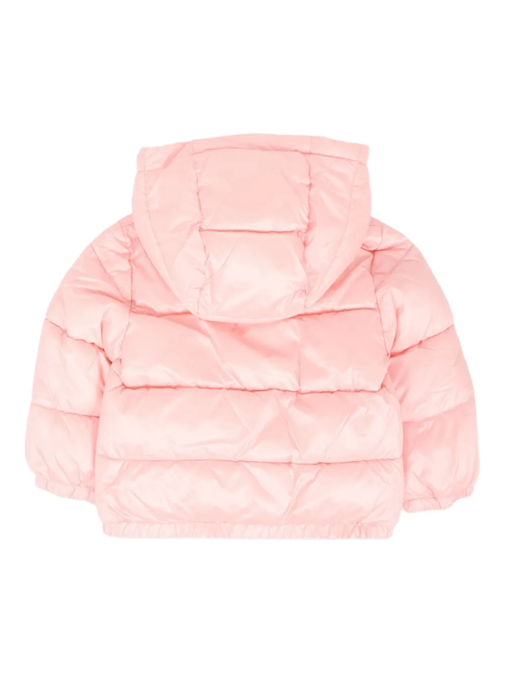 Куртка с аппликацией и капюшоном Moschino Kids, розовый — фото 2