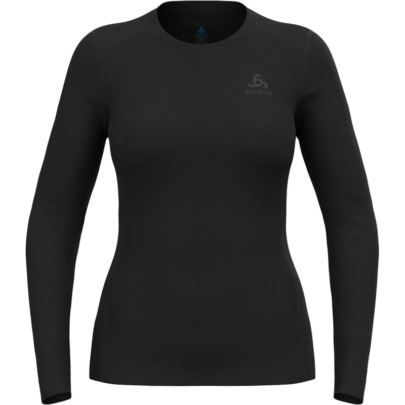 

Майка бл топ с круглым вырезом д/р меринос 20 Odlo, черный