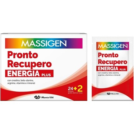 

Massigen Pronto Energy Recovery Plus 24 + 2 пакетика Marco Viti Farmaceutici Spa