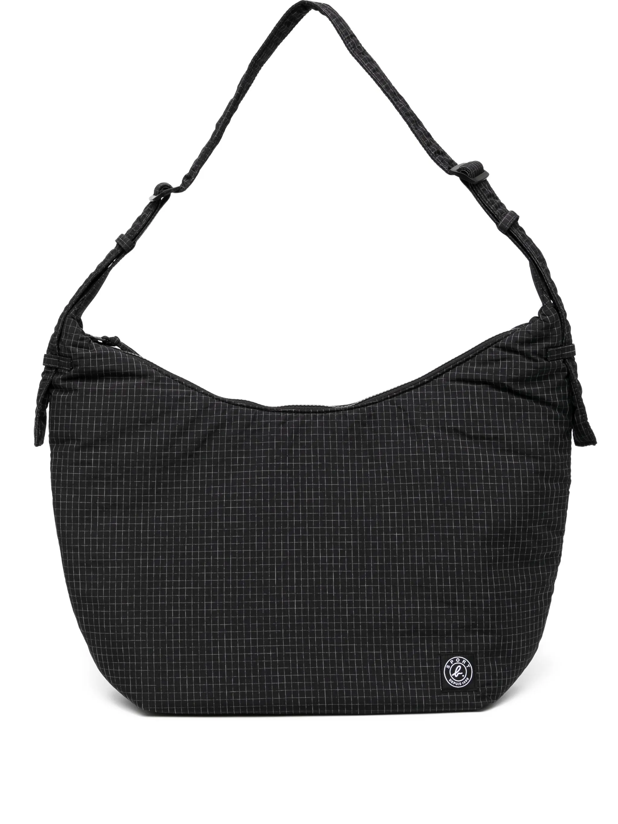 

Сумка на плечо с ручкой и ремнем Sport B. By Agnès B., черный