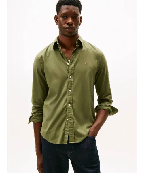 

Рубашка Regular fit Tommy Hilfiger, зеленый