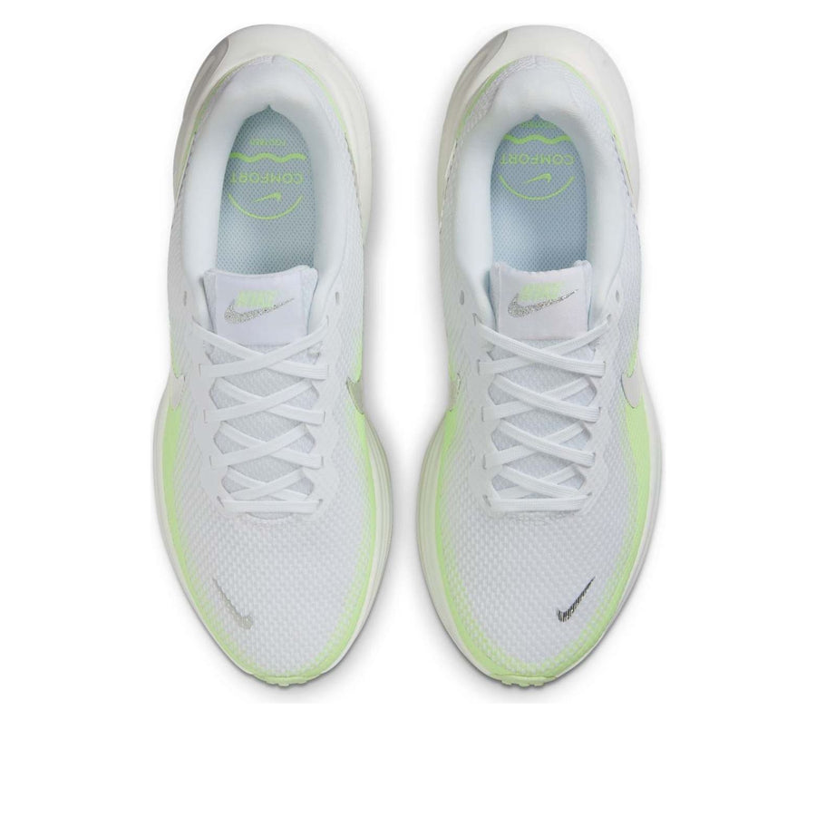 Кроссовки (WMNS) Nike Revolution 8 'White Metallic Silver Volt', белый — фото 4