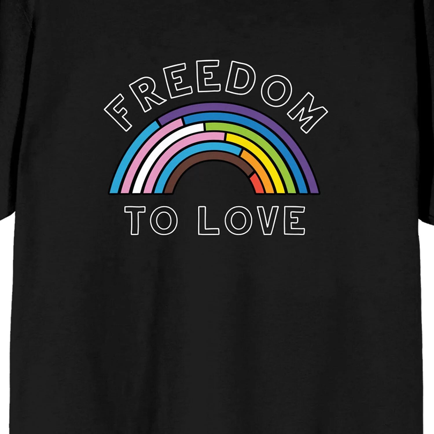 

Мужская футболка Pride Freedom To Love Licensed Character