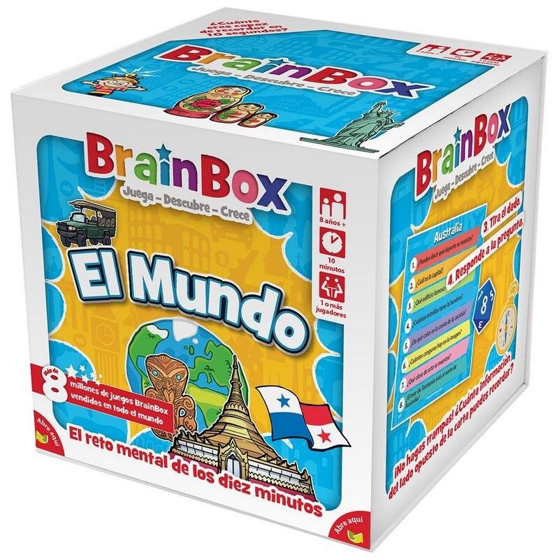 

Brainbox El Mundo, настольная игра, Grupo Erik