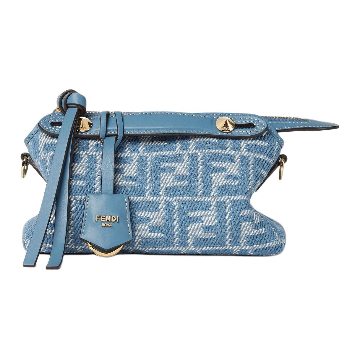 

FENDI Миниатюрная женская сумка через плечо из хлопка