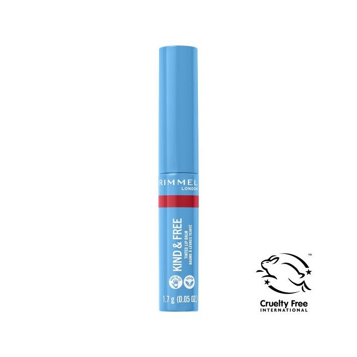 

Бальзам для губ Kind & Free Lip Balm Balsamo con color hidratante y nutritivo Rimmel, 005 - Turbo Red