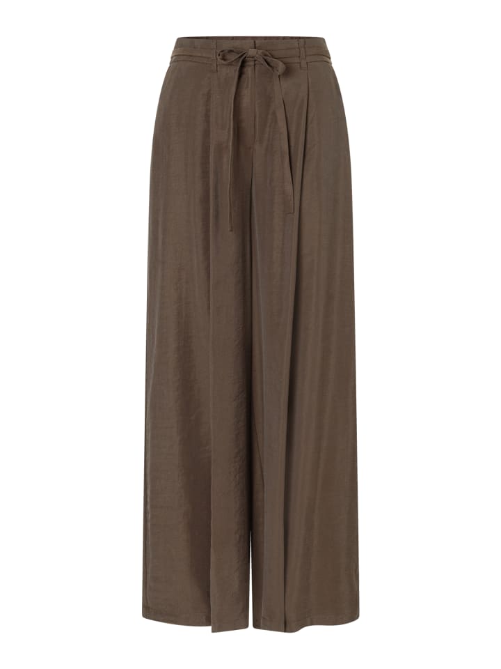 

Брюки палаццо цвета эспрессо-коричневого цвета More & More