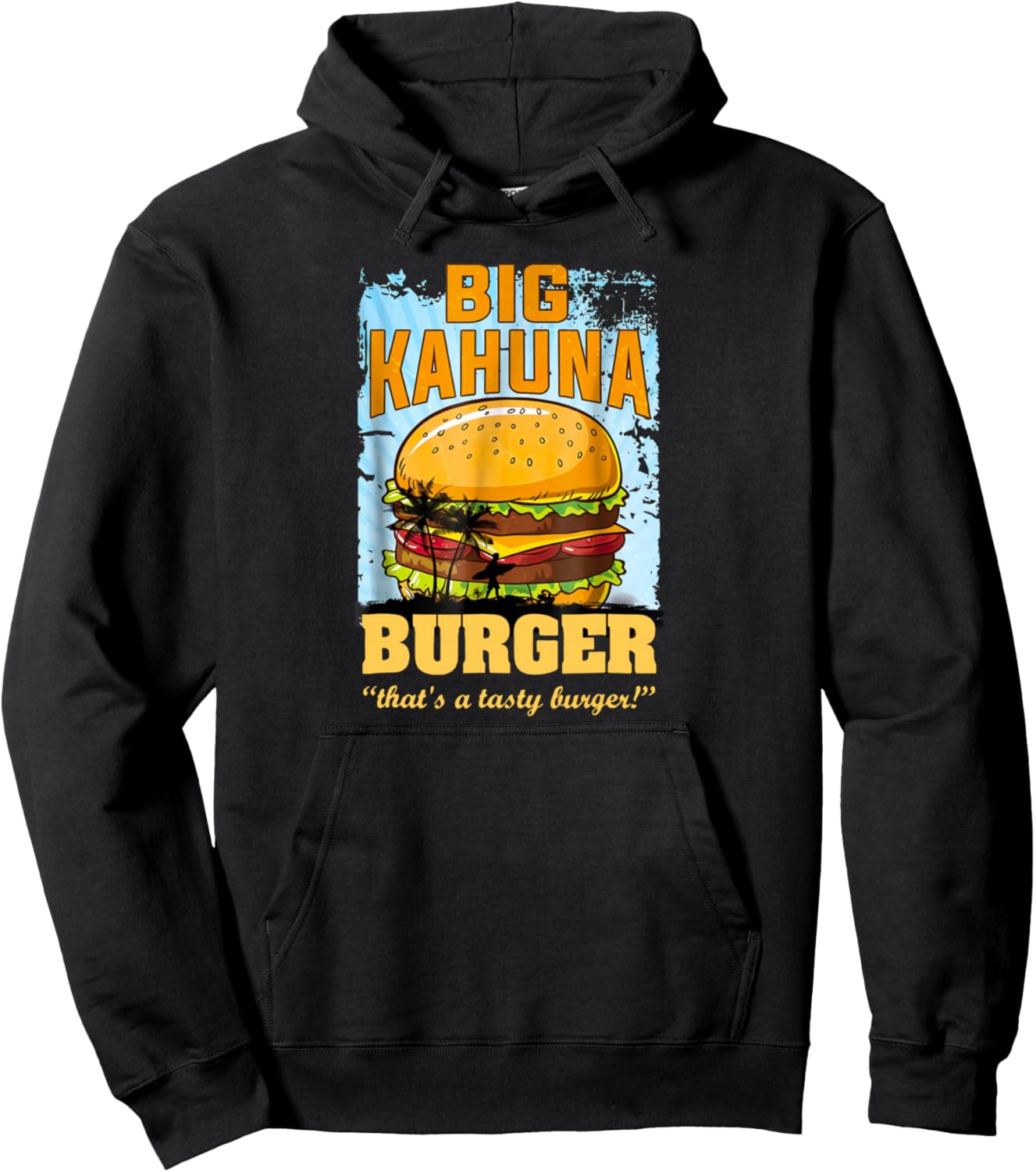 

Толстовка Big Kahuna Burger That's A Tasty Burger, черная, Черный, Толстовка Big Kahuna Burger That's A Tasty Burger, черная