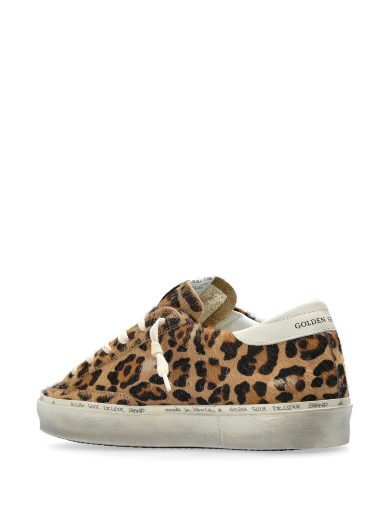 Кроссовки Golden Goose Hi Star, коричневый — фото 3
