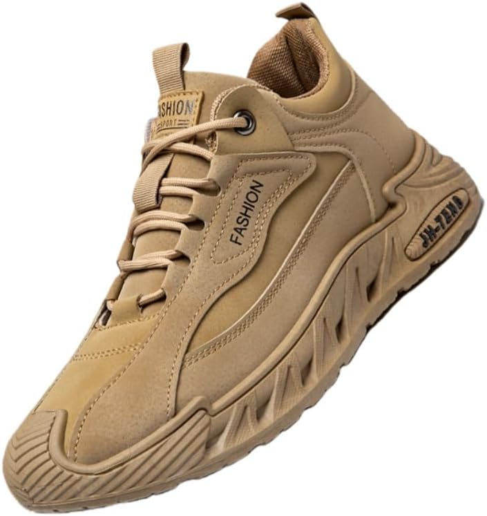 

Мужские спортивные слипоны - большой размер. Ретро, легкие и удобные. Повседневные кроссовки на шнуровке Clolinde, хаки