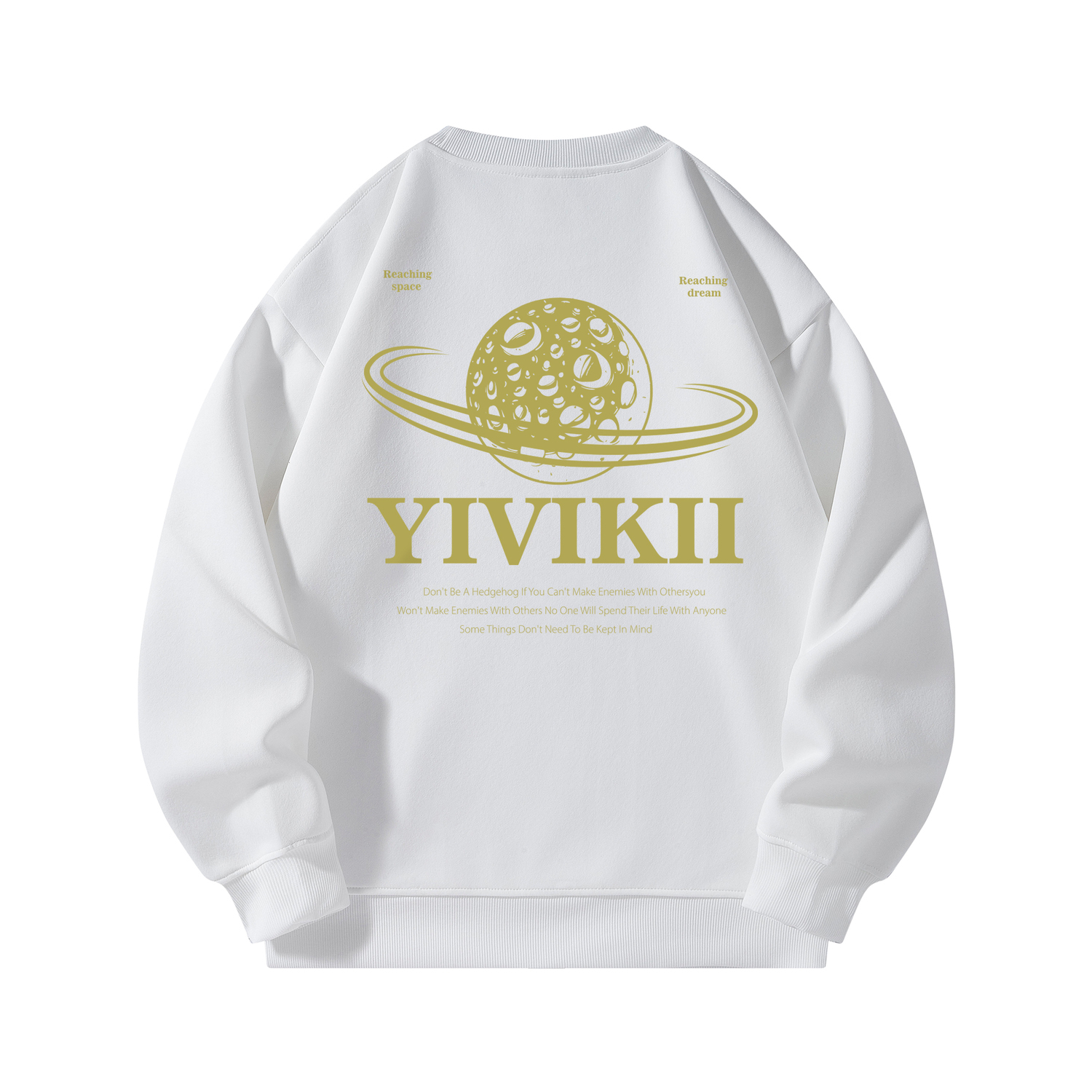 

Свитшот мужской YIVIKII, белый