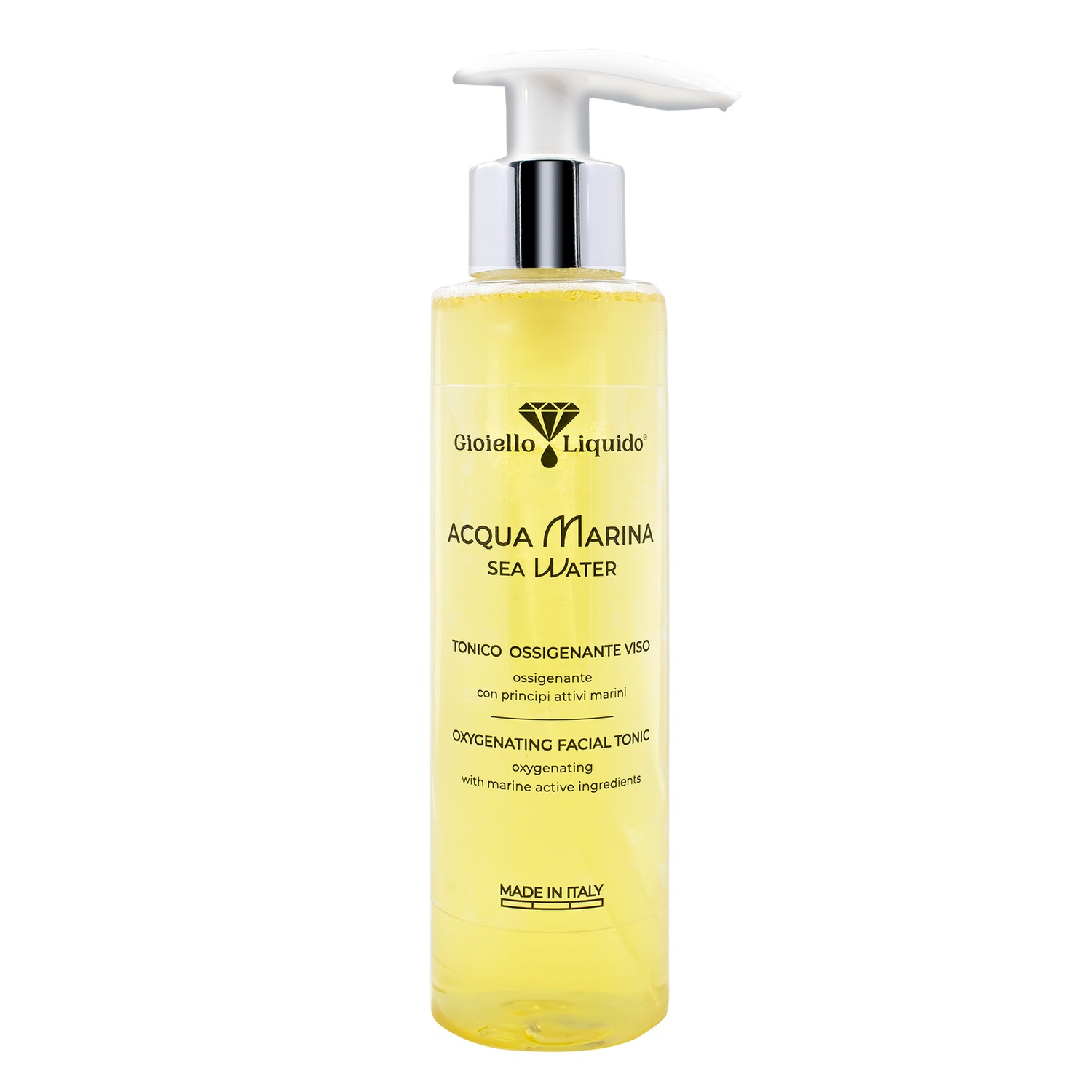 

Тоник для лица oxygenating facial tonic "sea water" Gioiello Liquido, объем 150 мл