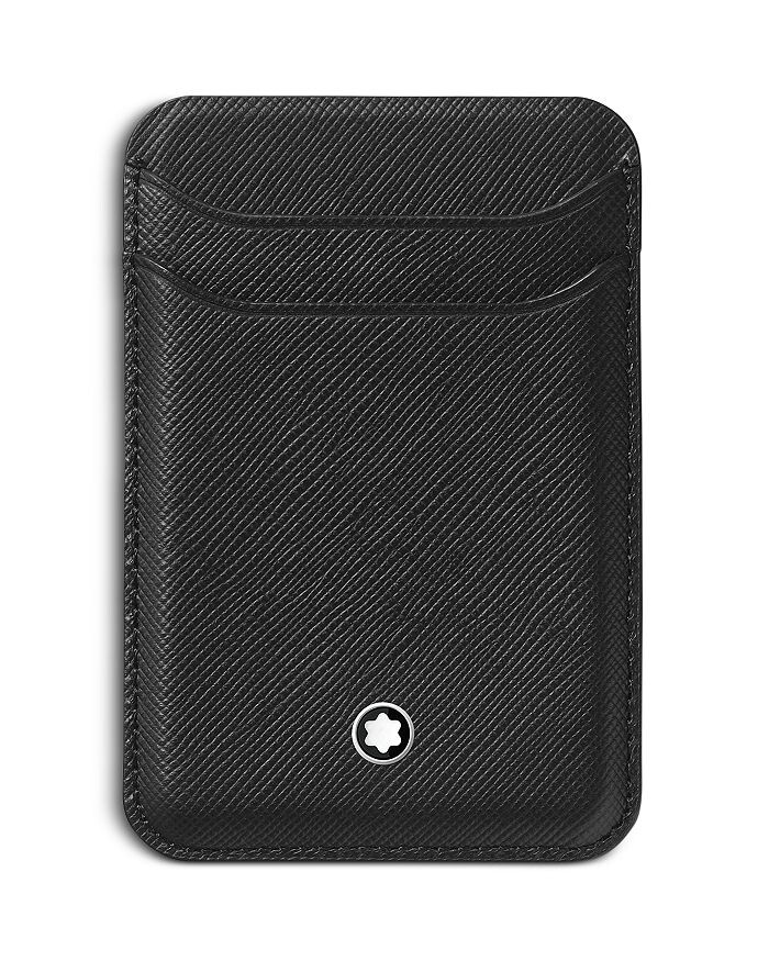 

Кожаный кошелек для карточек Montblanc Sartorial, черный