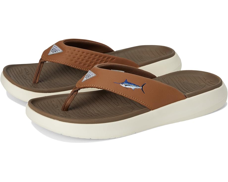 

Сандалии Columbia Boatside Fish Flip, цвет Dark Truffle/Elk
