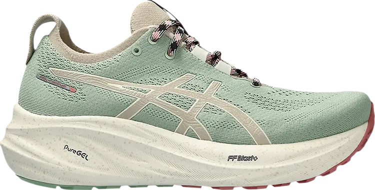 Кроссовки Wmns Gel Nimbus 26 TR 'Nature Bathing - Rose Rougue', зеленый