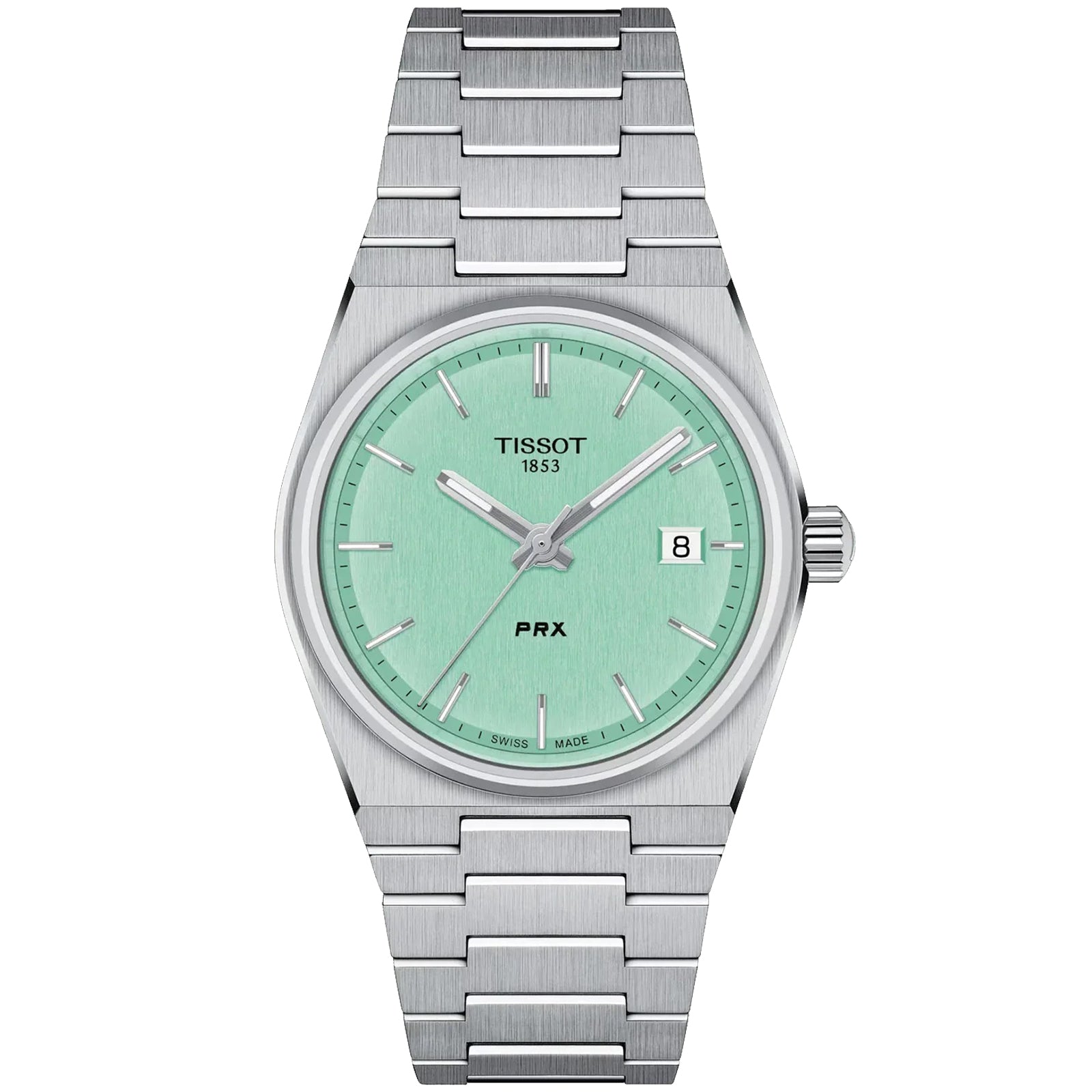 

Tissot Мужские часы T-Classic PRX со светло-зеленым циферблатом