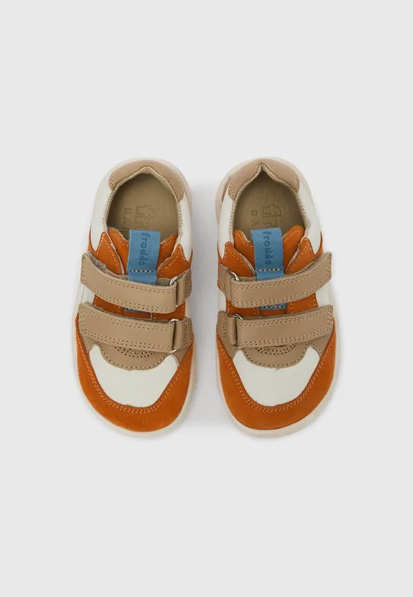 Кроссовки унисекс barefoot zeru spring Froddo, White/Orange — фото 4