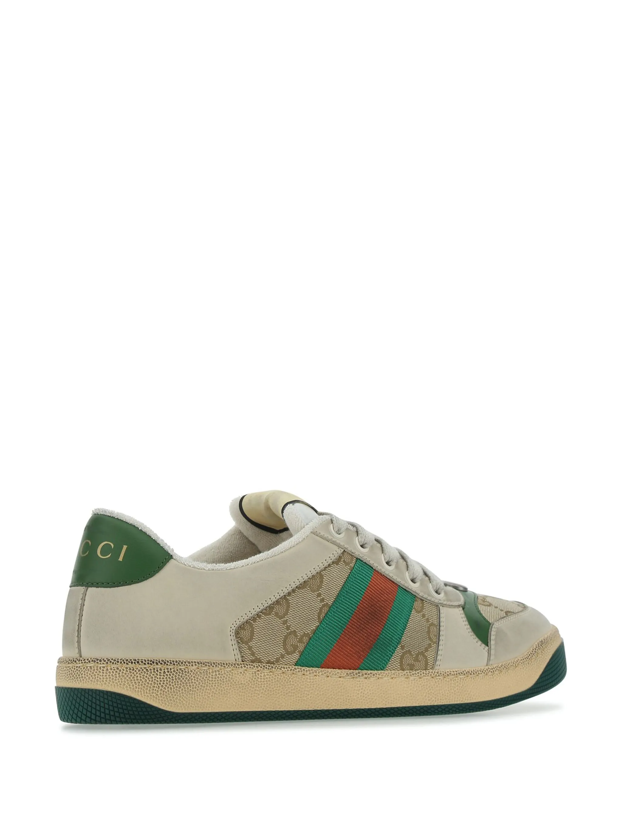 Кроссовки Screener Gucci, бежевый — фото 3