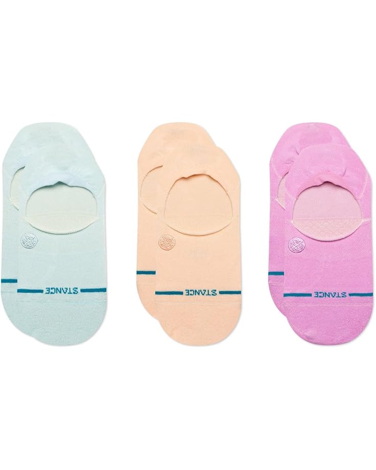 

Носки Stance Icon No Show 3 Pack, цвет Light Blue