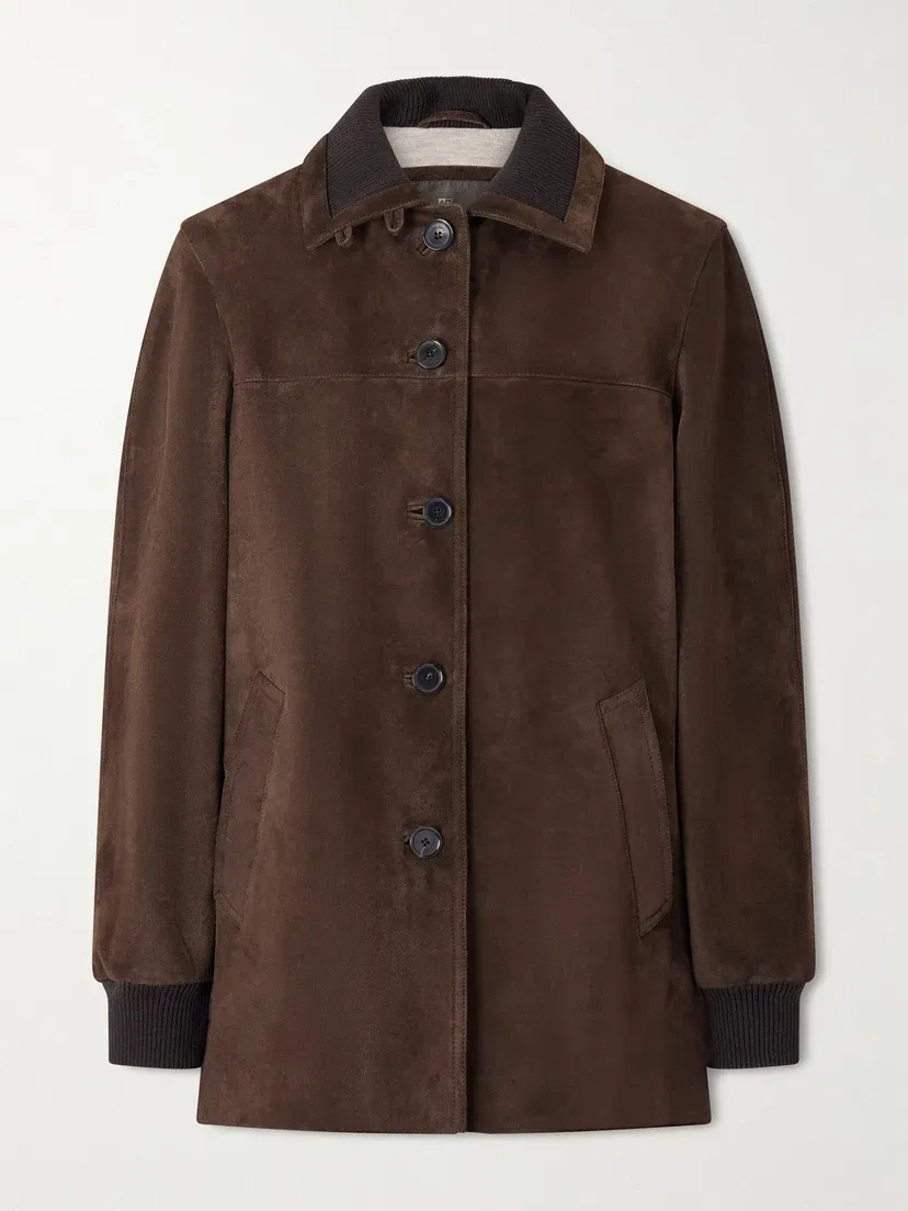 Замшевая куртка Maremma Loro Piana, коричневый