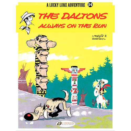 

Книга Lucky Luke Vol.34: The Daltons Always On The Run (Paperback)