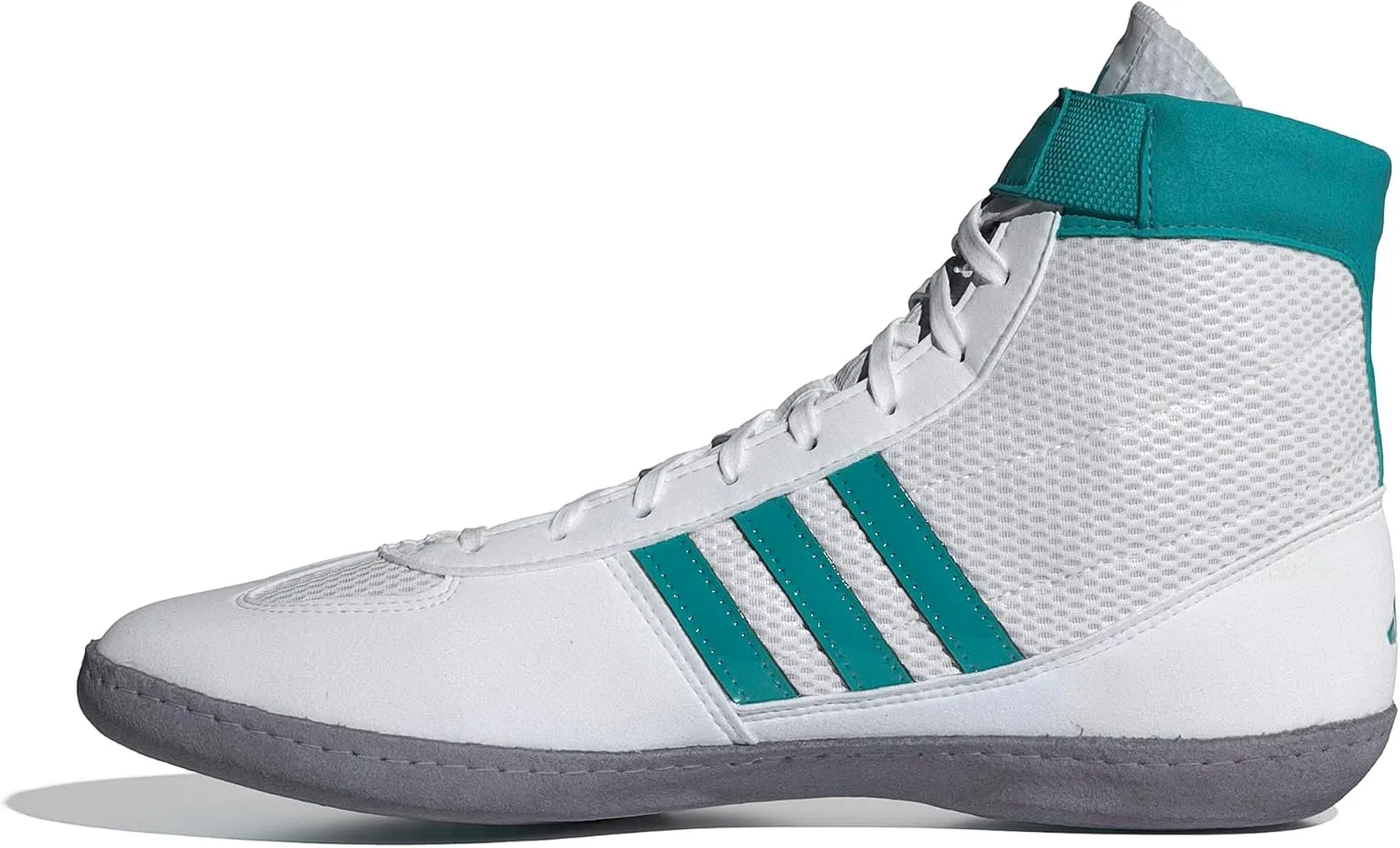 Мужские кроссовки Adidas Combat Speed 4, белый/серый/бирюзовый — фото 2
