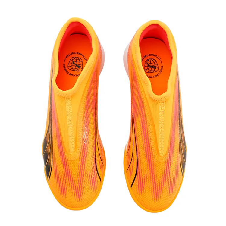 Детские футбольные бутсы Puma Ultra Pro GS, Orange — фото 3