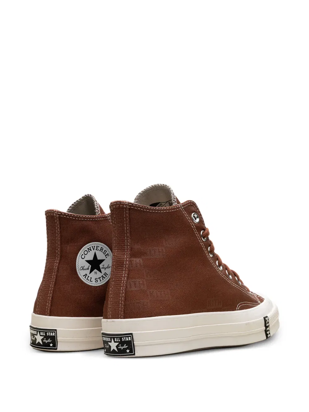 Кеды Chuck 70 High с монограммой из коллаборации с Kith Converse, коричневый — фото 3