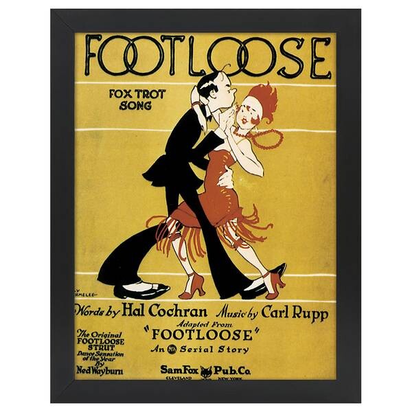 

Рамка для фотографий LegendArte Poster Footloose, черный