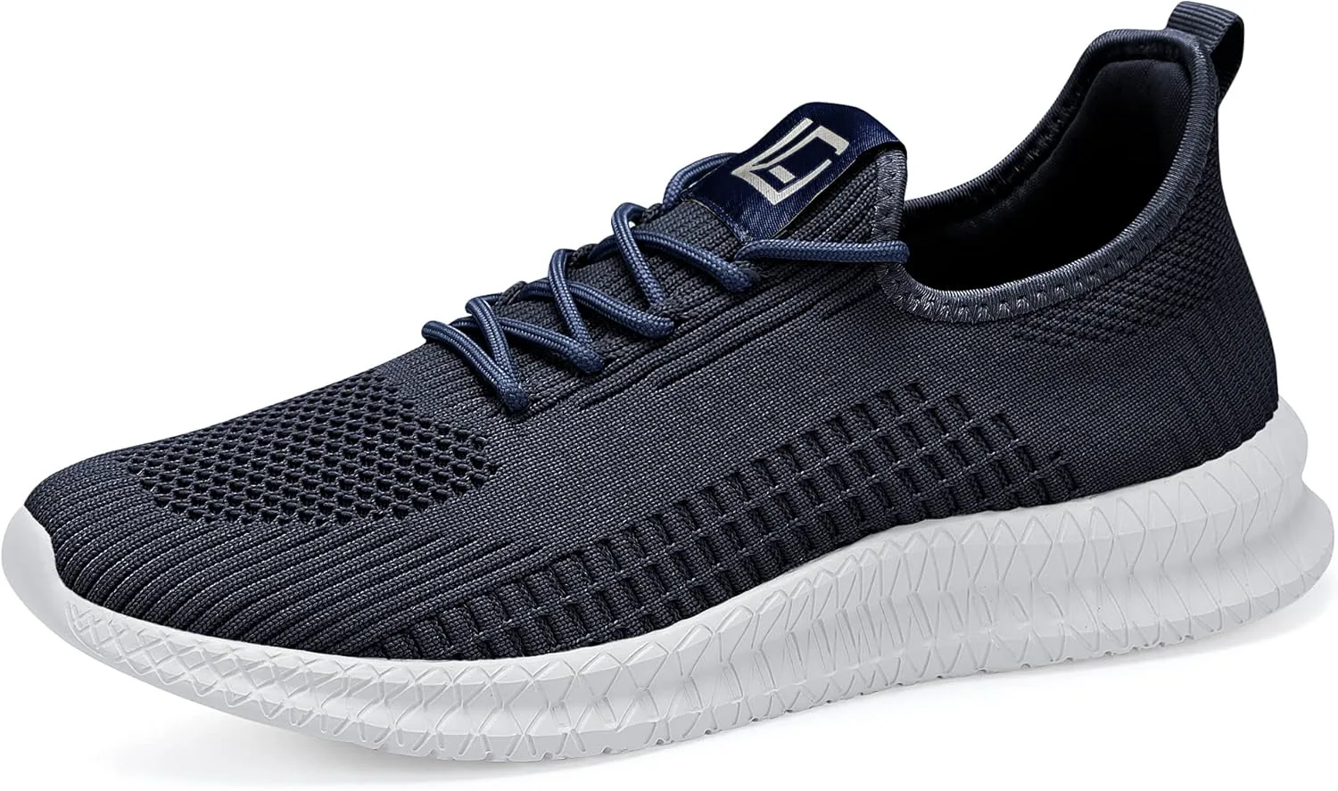 

Мужские кроссовки LCGJR для бега, ультралегкие, дышащие, удобные для ходьбы, повседневные модные сетчатые спортивные кроссовки, синий