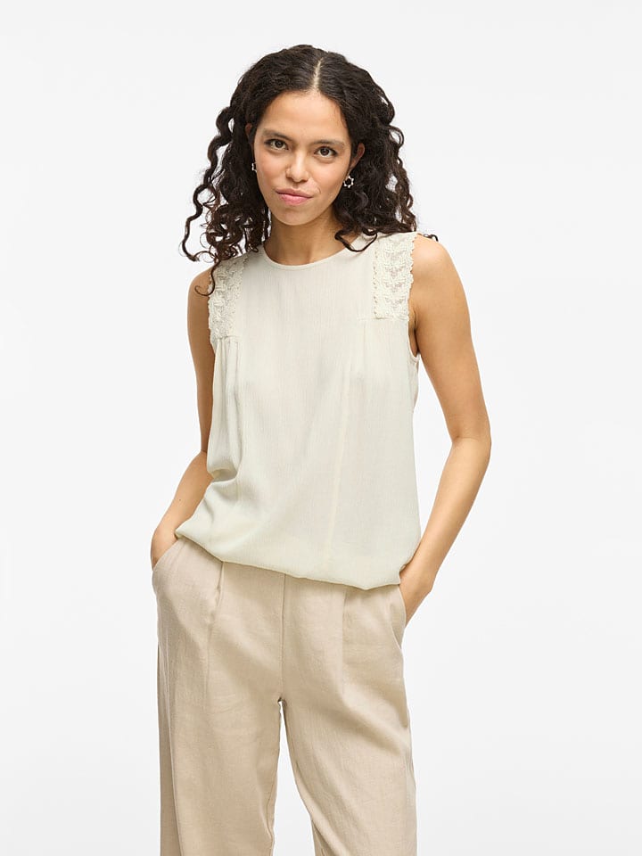 

Блузка Vila, кремовый