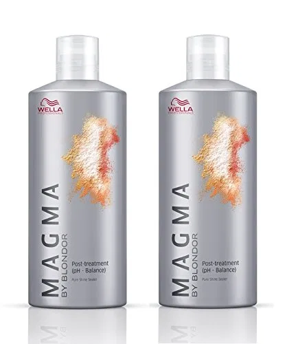 Средство для ухода после окрашивания «Magma Post Treatment» от Wella, 2 x 500 мл No