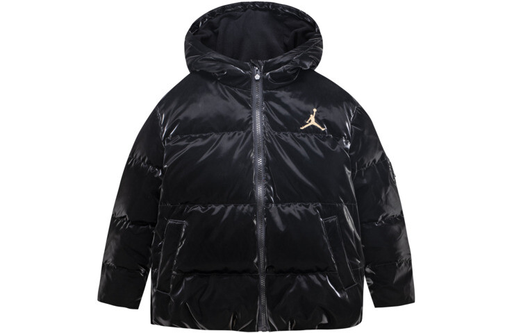 Jordan Kids Пуховик/пуховик, цвет Black