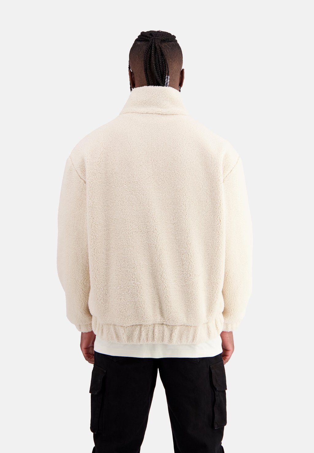 

Флисовый джемпер TEDDY HALF-ZIP KOQS, бежевый